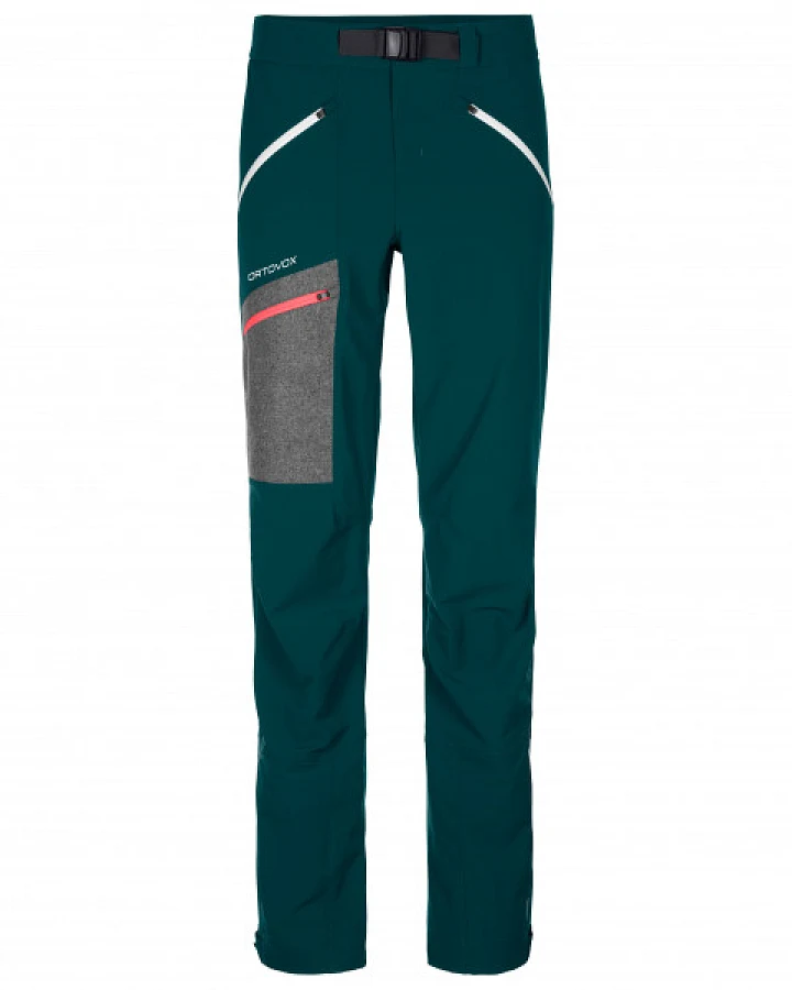 Ortovox - Women's Cevedale Pants - Tourenhose Gr L - Regular blau
