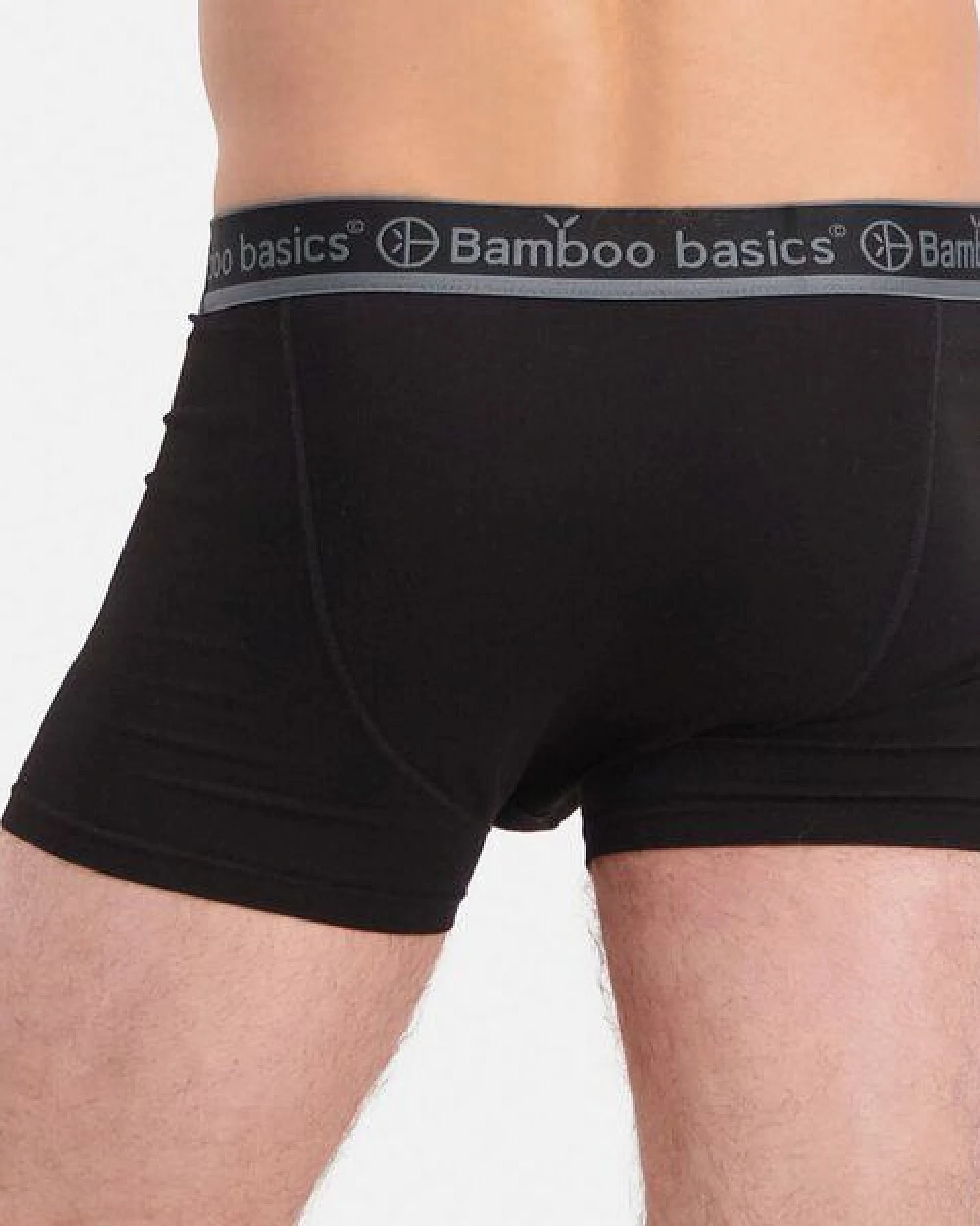 Bamboo Basics Enganliegende Herren Trunkshorts LIAM aus Bambusviskose / Biobaumwolle (3er Pack) – Ansicht 2