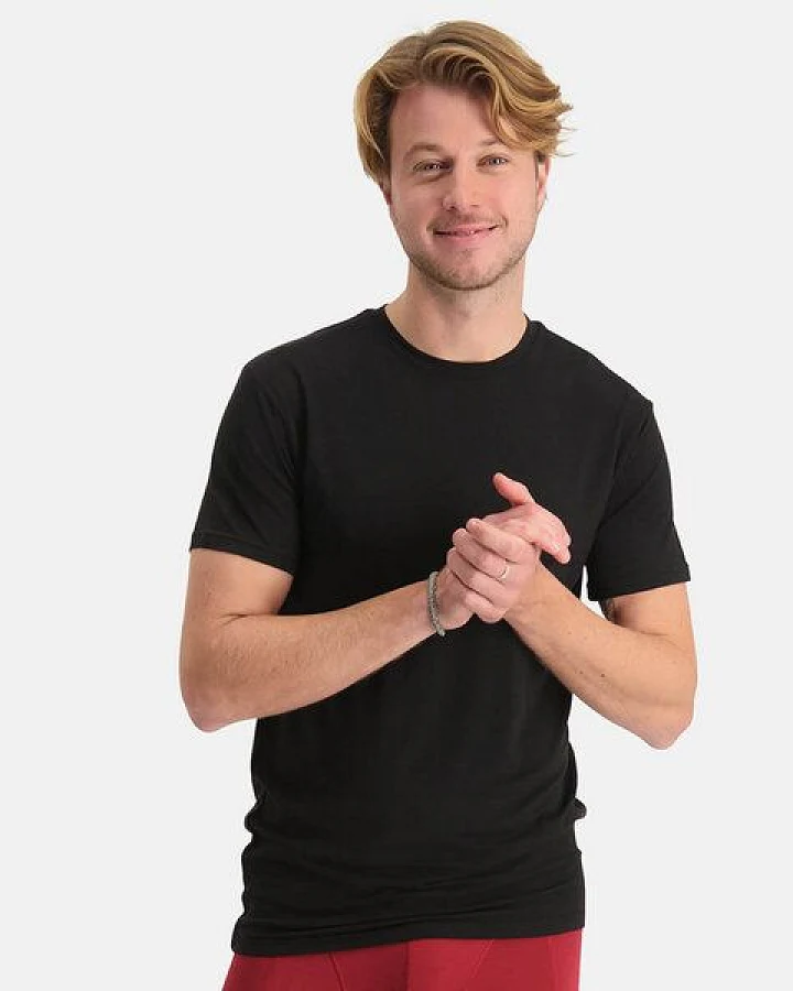 Bamboo Basics Rundhals T-Shirt RAY mit Bambusviskose (2er Pack)