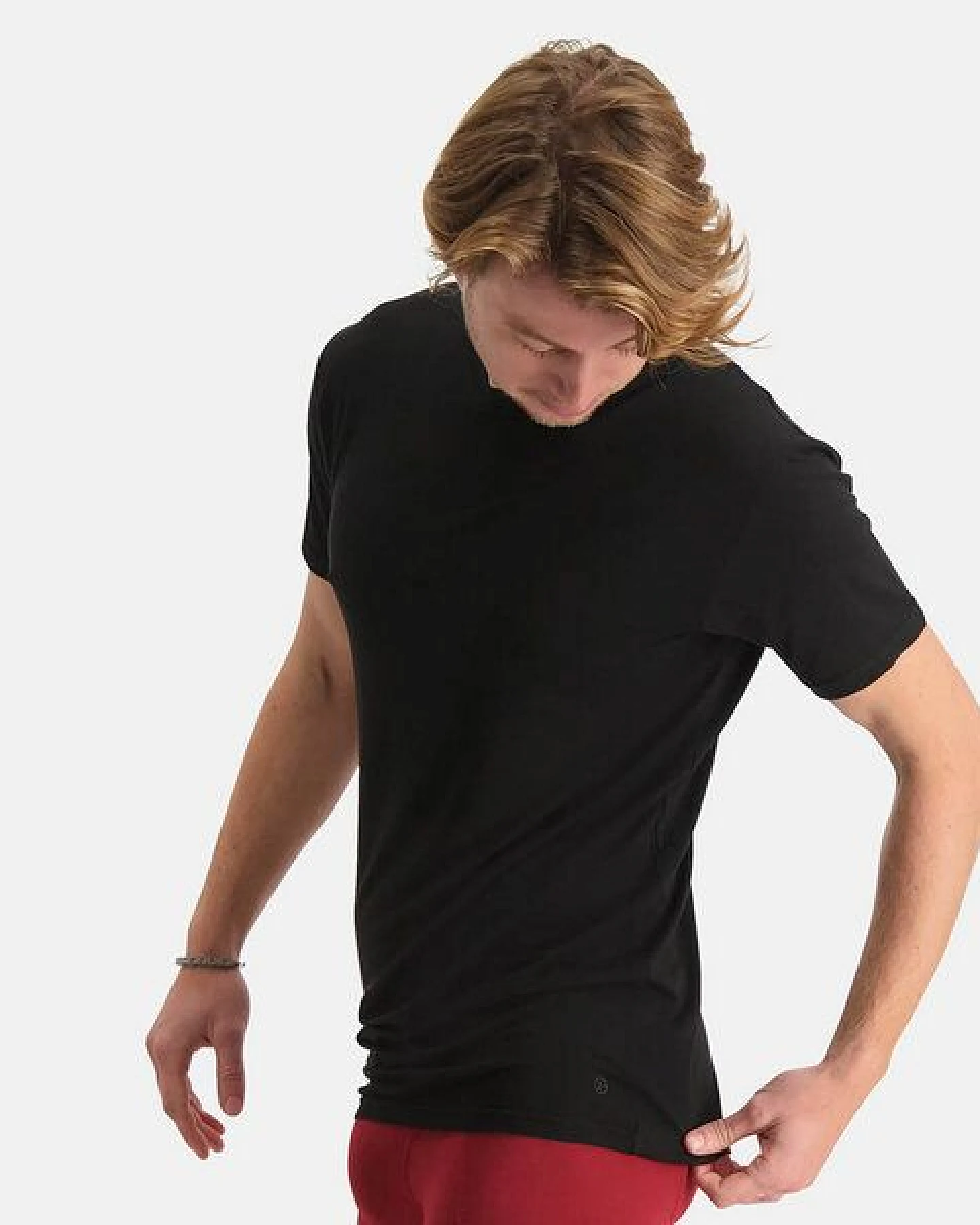 Bamboo Basics Rundhals T-Shirt RAY mit Bambusviskose (2er Pack) – Ansicht 4