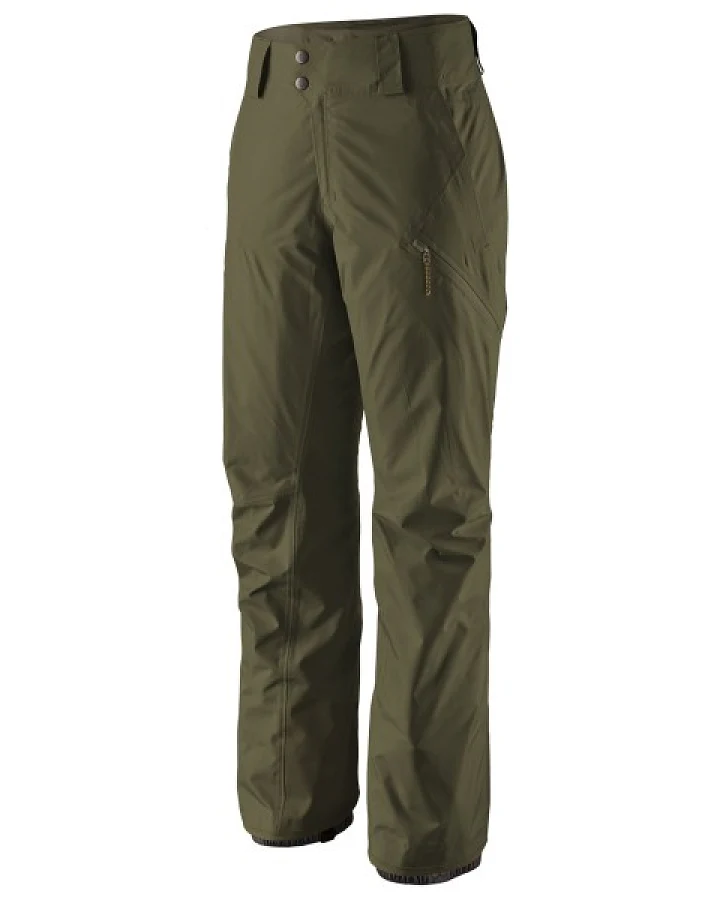 Patagonia - Women's Powder Town Pants - Skihose Gr XL oliv