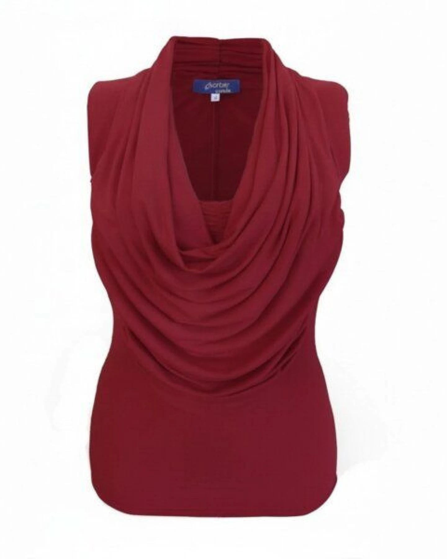 körber mode Wasserfallshirt aus Modal, ultraweich, mit integriertem Bandeau in verschiedenen Farben – Ansicht 2