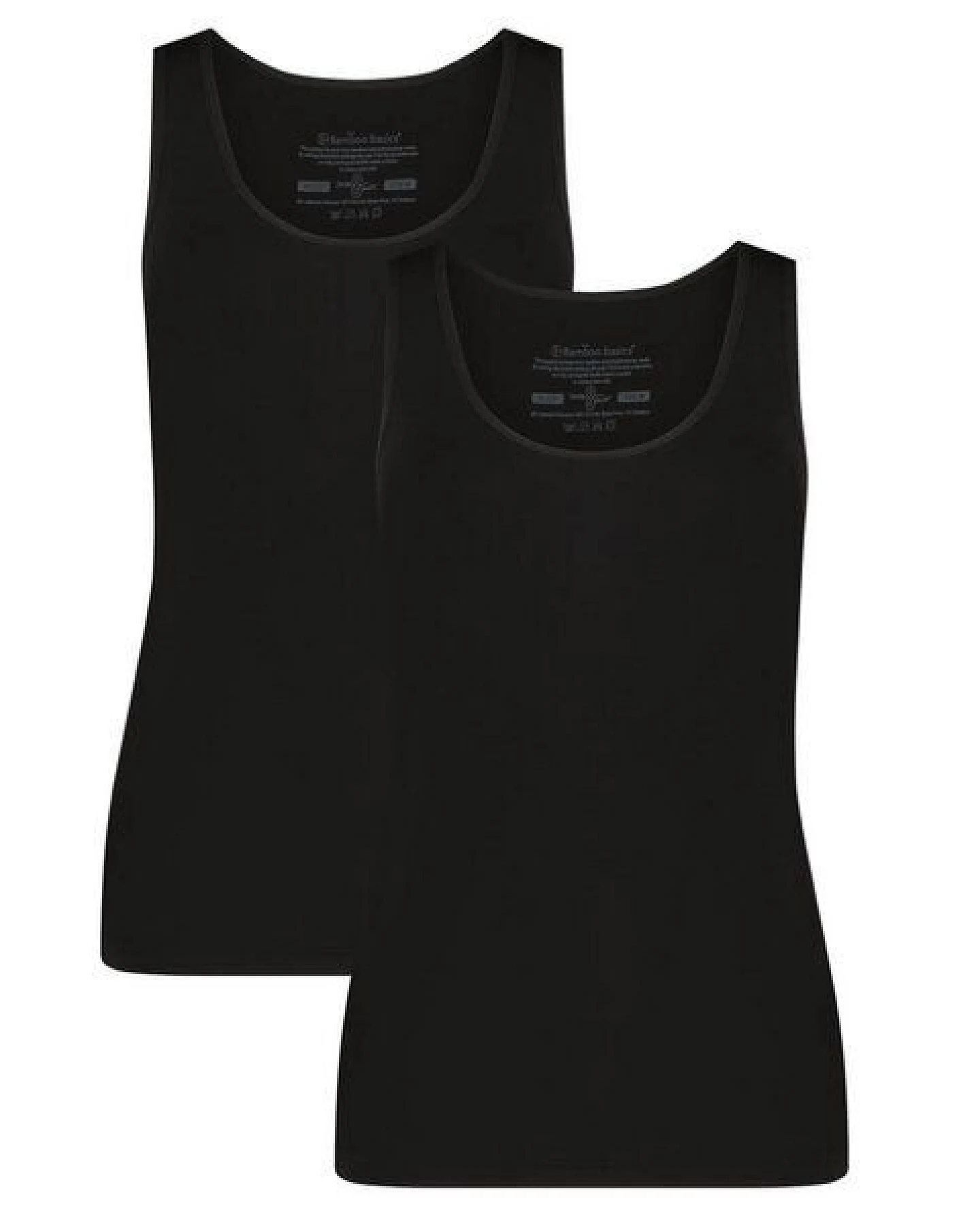 Bamboo Basics Damen Unterhemd ALICE mit Bambusviskose (2er Pack) – Ansicht 2