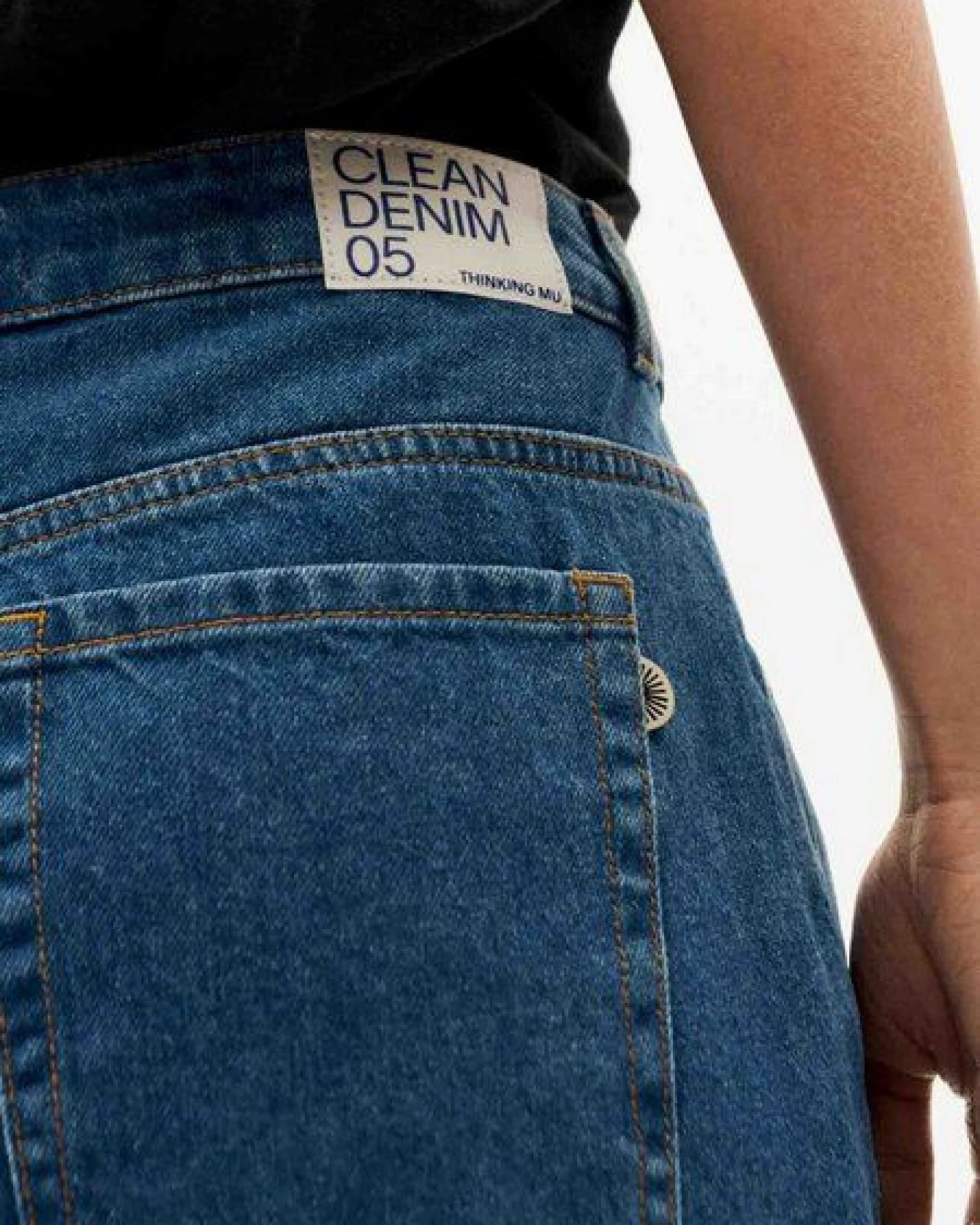 thinking mu Weite Jeans - Hedda Pants - aus Bio-Baumwolle – Ansicht 3