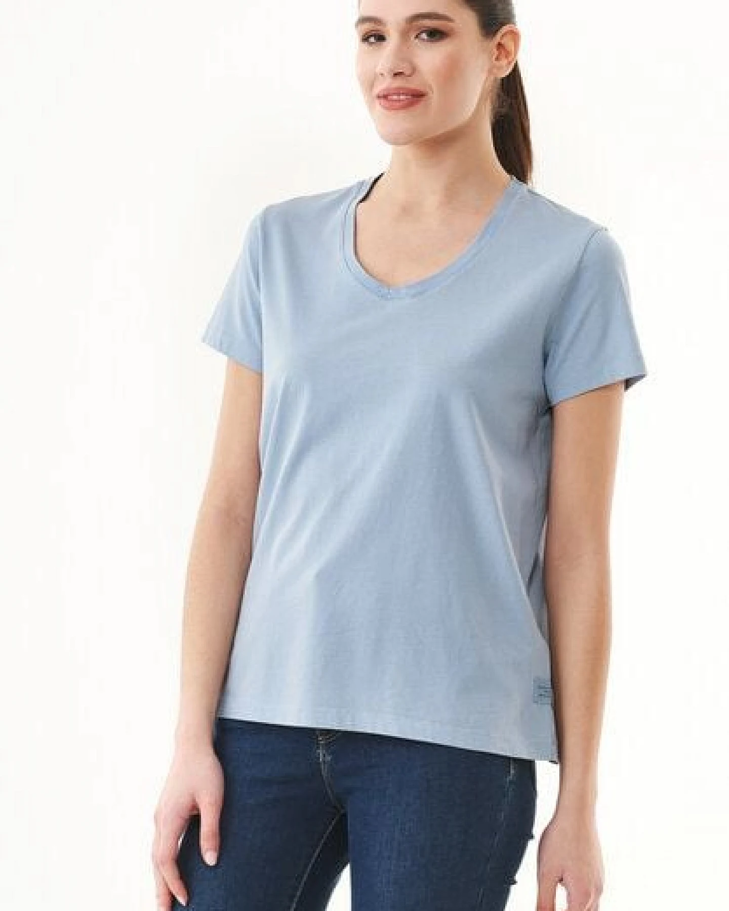 ORGANICATION Natural Dye T-Shirt aus Bio-Baumwolle – Ansicht 4