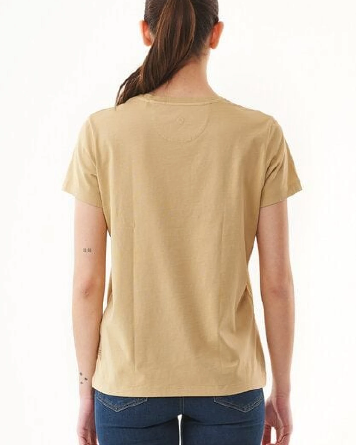 ORGANICATION Natural Dye T-Shirt aus Bio-Baumwolle – Ansicht 4