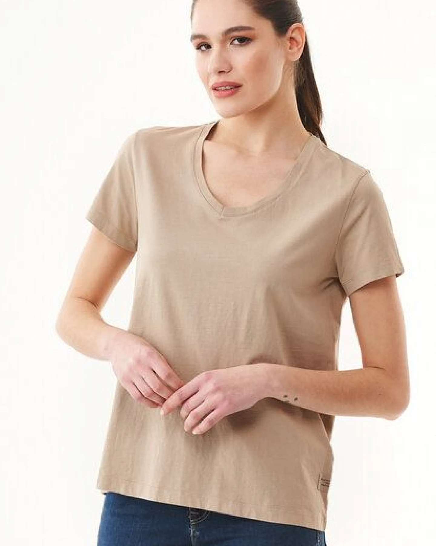 ORGANICATION Natural Dye T-Shirt aus Bio-Baumwolle – Ansicht 4