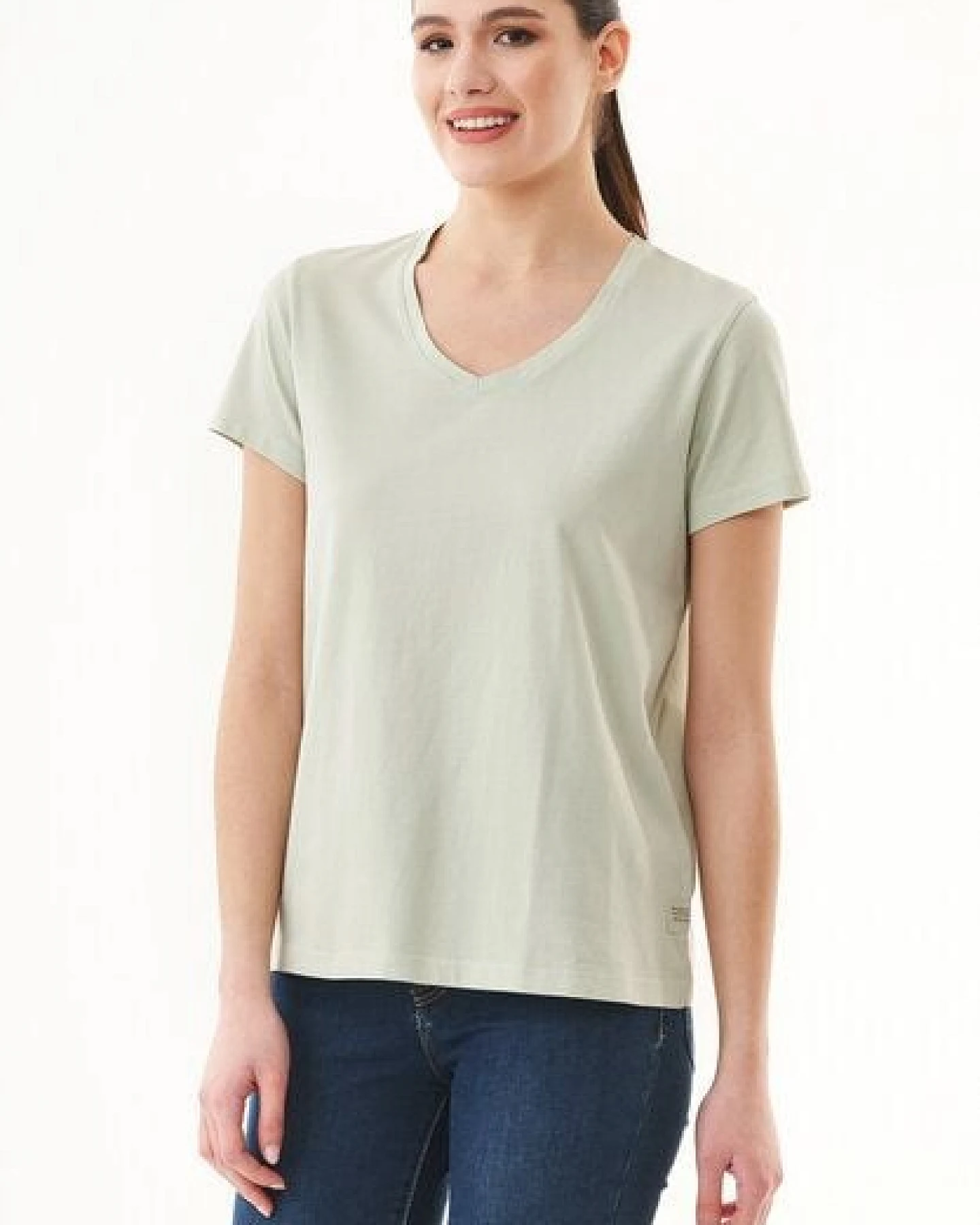 ORGANICATION Natural Dye T-Shirt aus Bio-Baumwolle – Ansicht 4