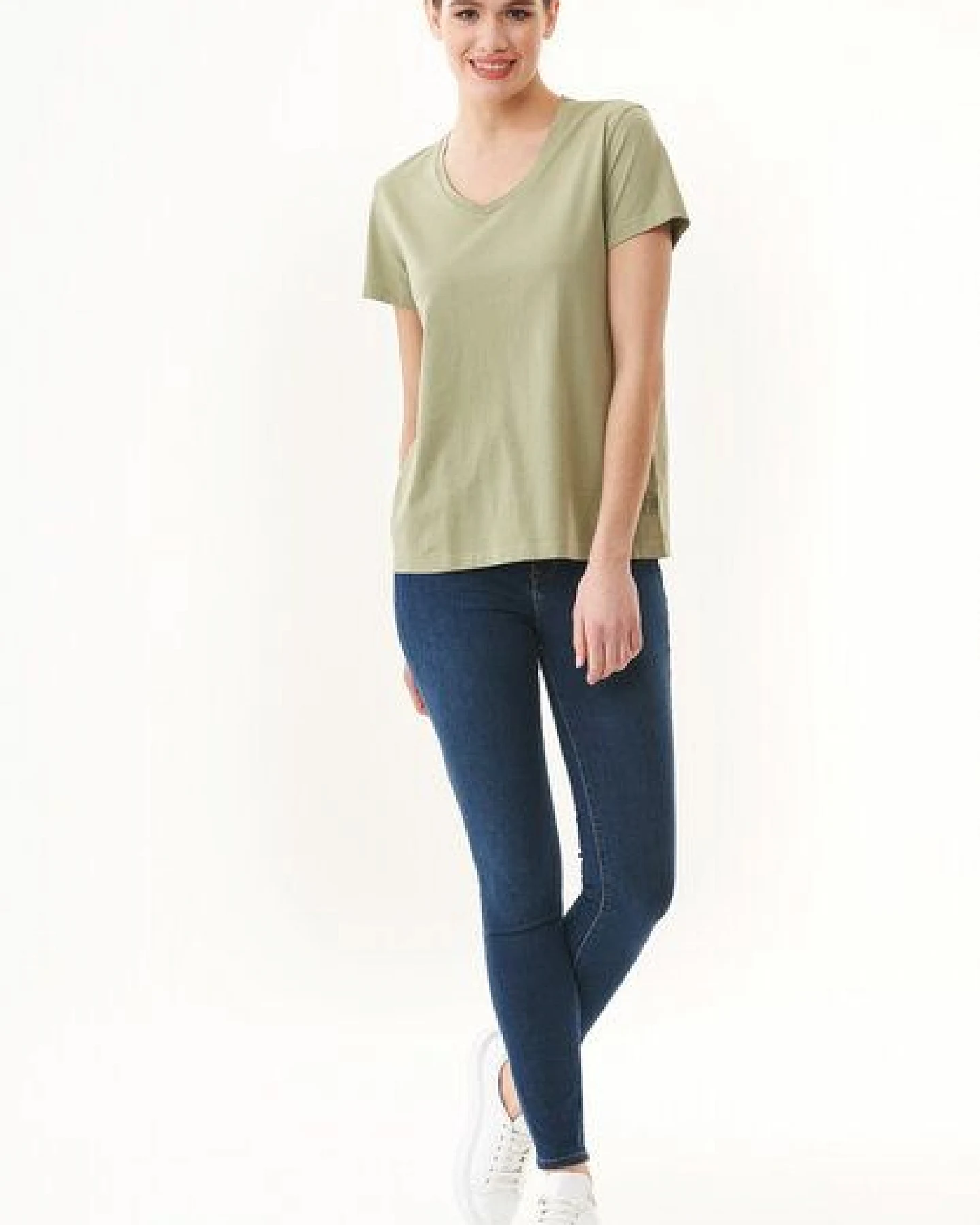ORGANICATION Natural Dye T-Shirt aus Bio-Baumwolle – Ansicht 3