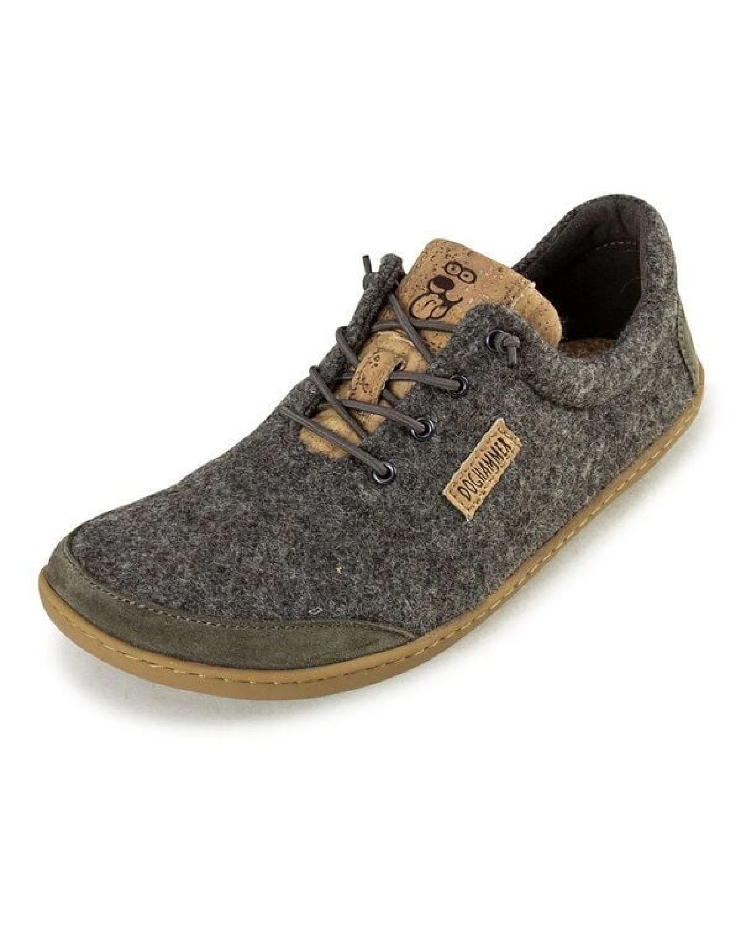 Doghammer Barfußschuh aus deutscher Wolle - Terrar Wool greyish – Ansicht 4