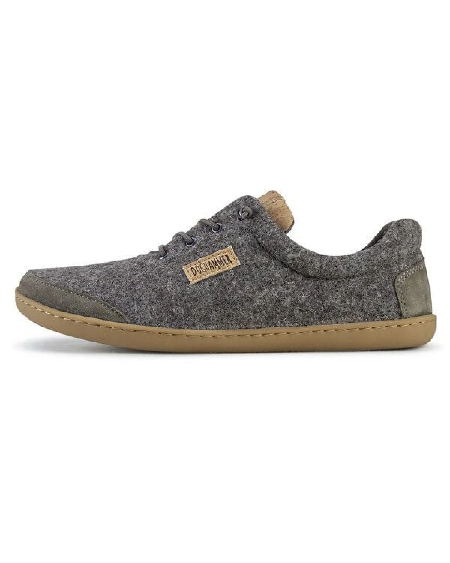 Doghammer Barfußschuh aus deutscher Wolle - Terrar Wool greyish – Ansicht 2