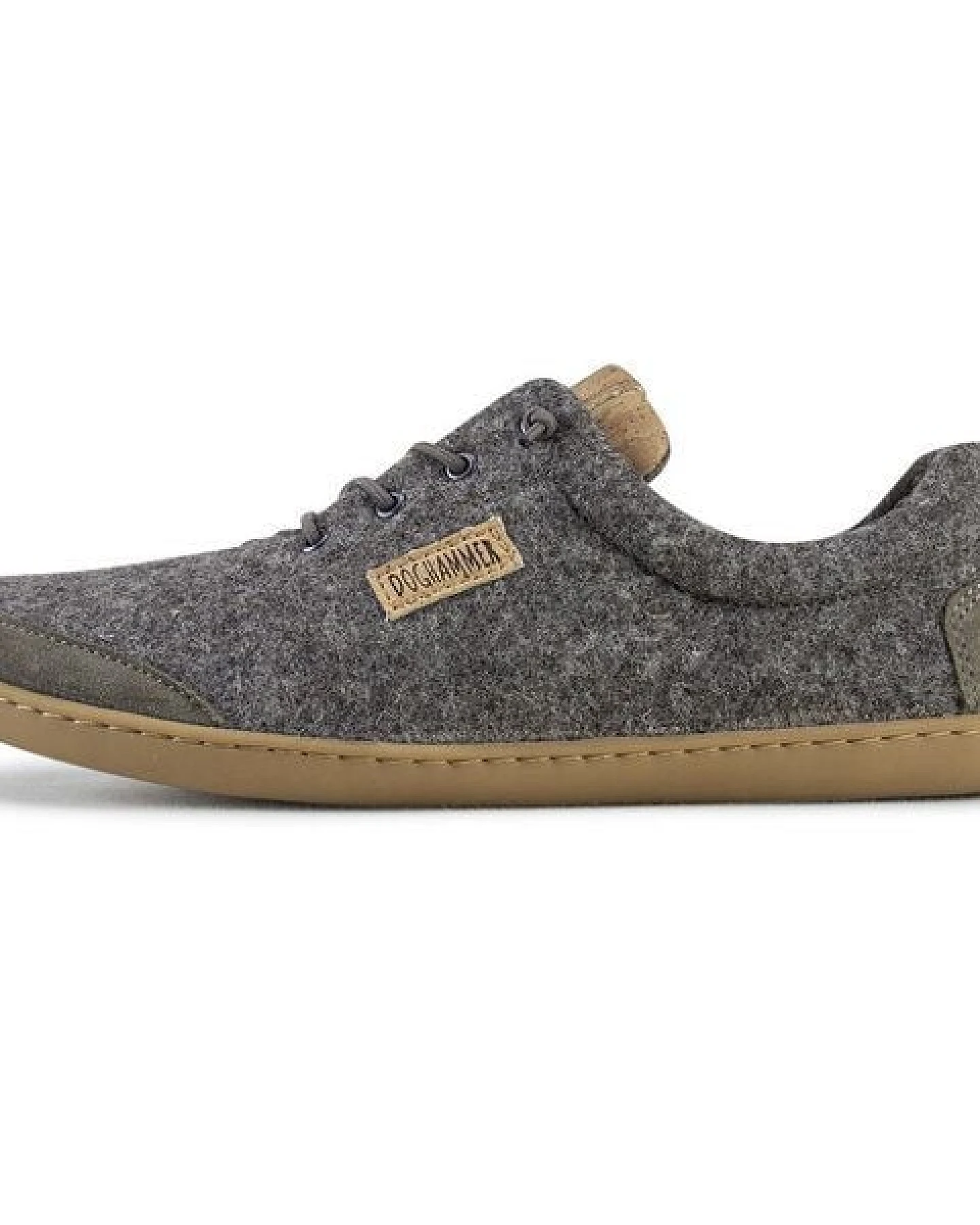 Doghammer Barfußschuh aus deutscher Wolle - Terrar Wool greyish – Ansicht 2