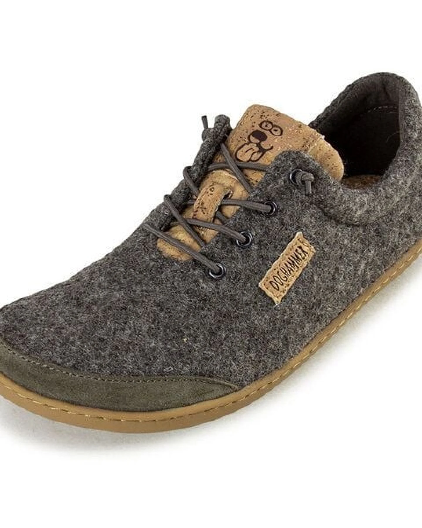 Doghammer Barfußschuh aus deutscher Wolle - Terrar Wool greyish – Ansicht 4