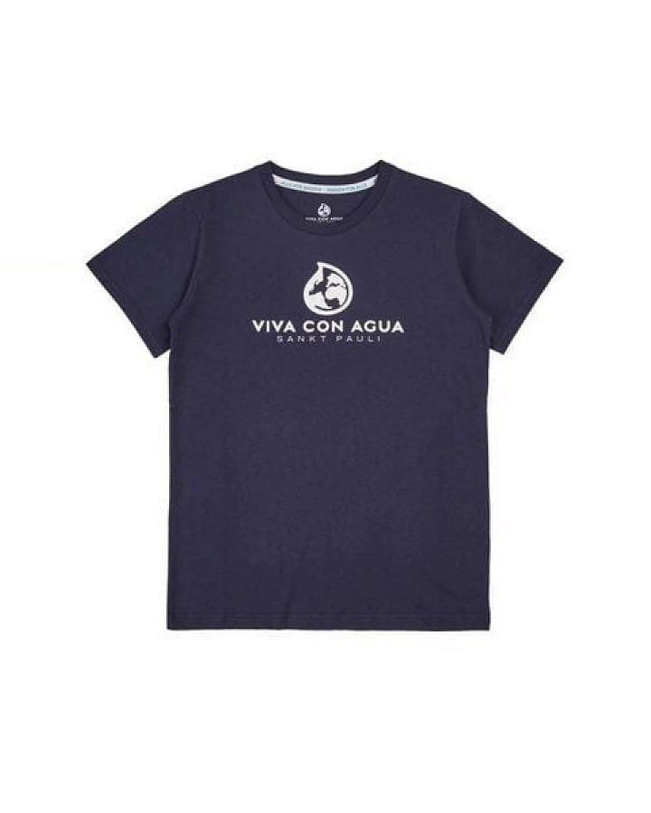 VIVA CON AGUA Kids T-Shirt LAUT Dunkelblau