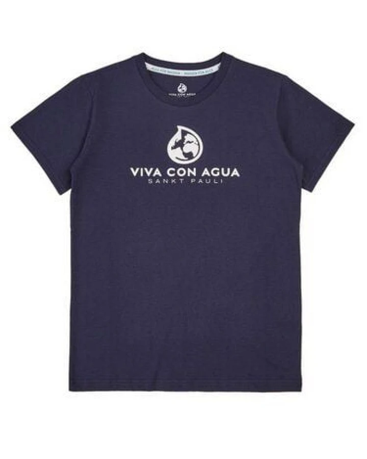 VIVA CON AGUA Kids T-Shirt LAUT Dunkelblau