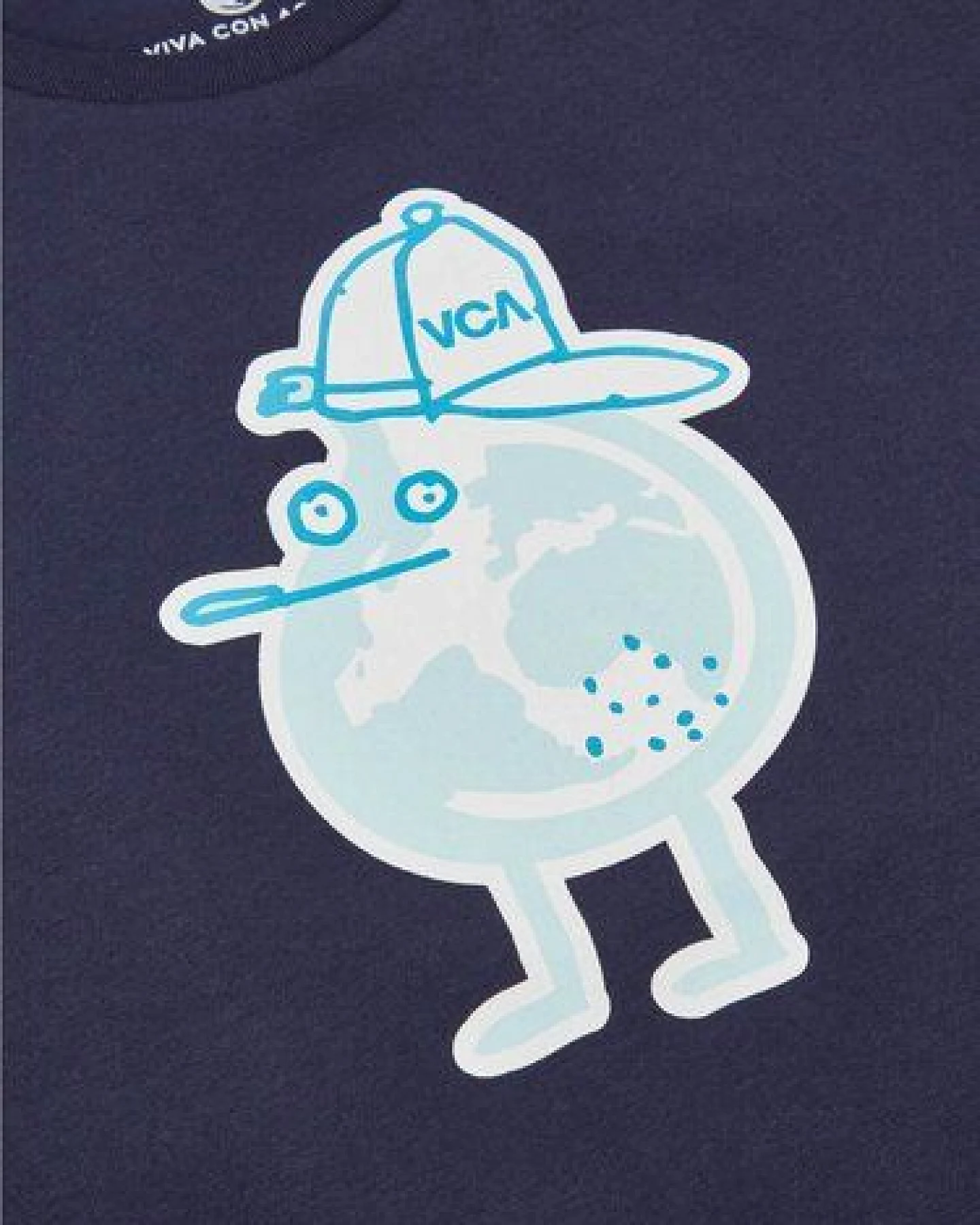 VIVA CON AGUA Kids T-Shirt ZITRONE – Ansicht 2