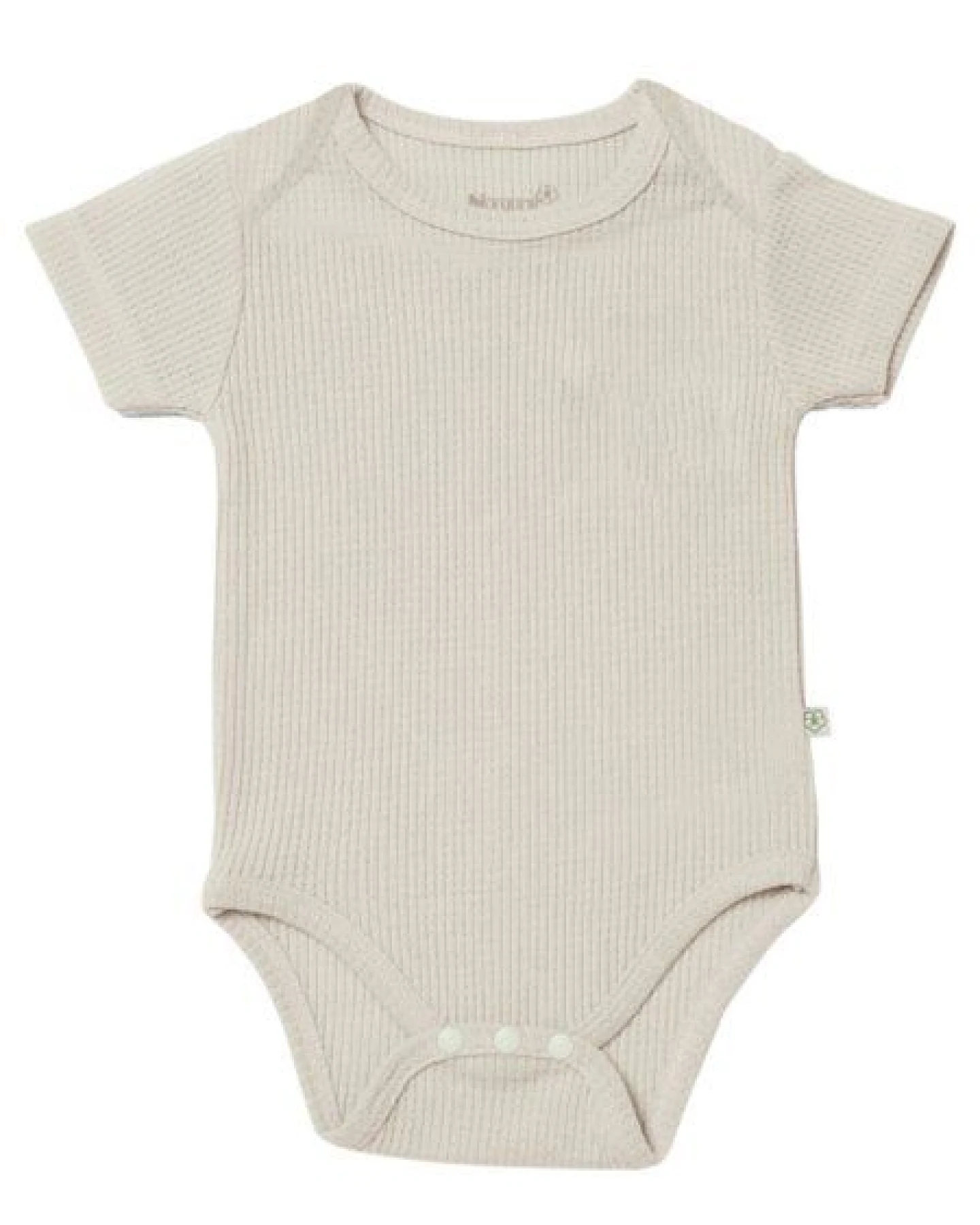 Biorganic Kurzarmbody Waffle (3er Pack) Mehrfarbig Unisex, Baby Body GOTS-zertifiziert – Ansicht 4