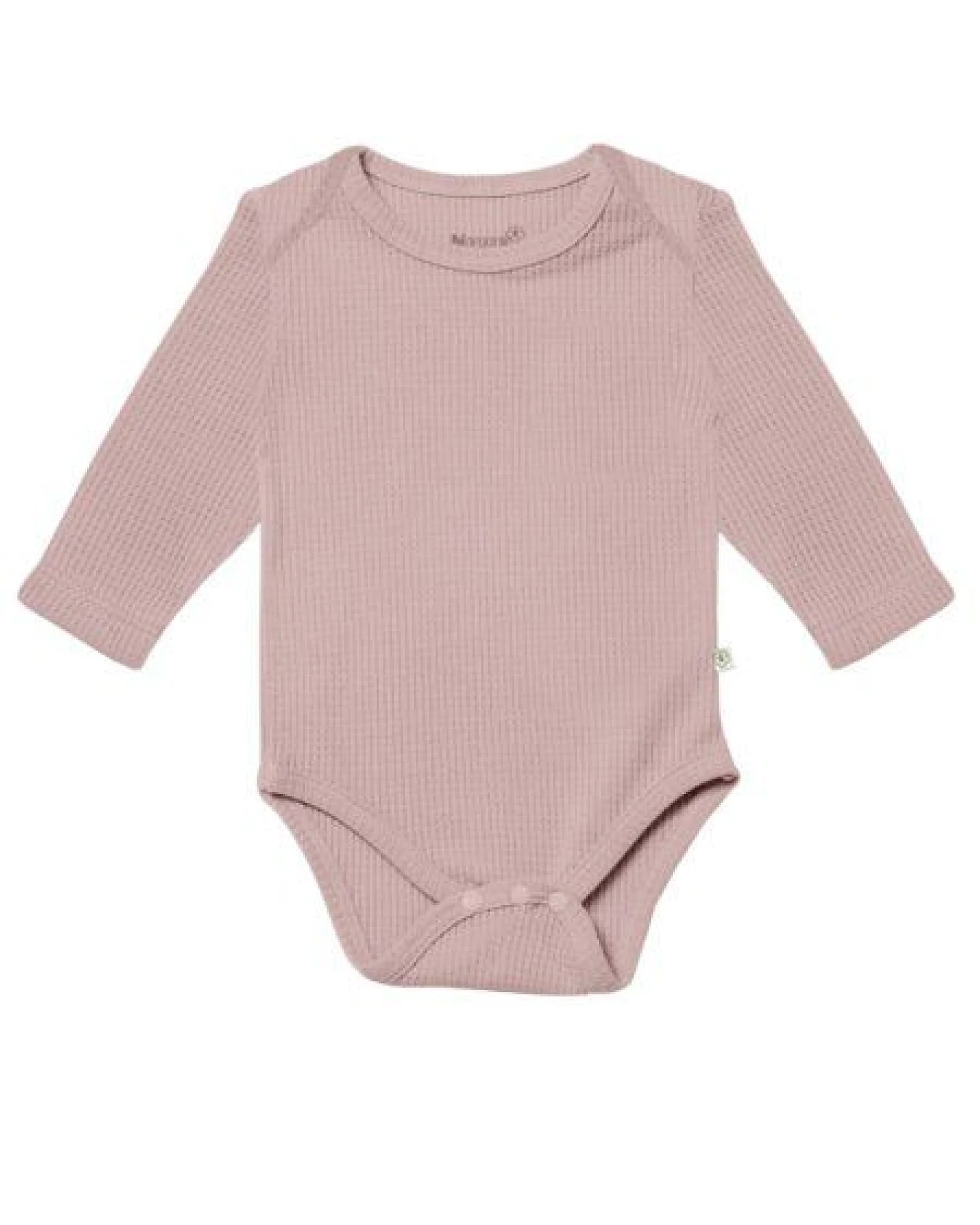 Biorganic Langarmbody Waffle (3er Pack) Mehrfarbig Unisex, GOTS-zertifiziert – Ansicht 3