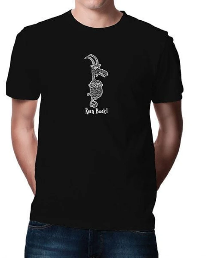 Picopoc Kein Bock ! T-Shirt in schwarz