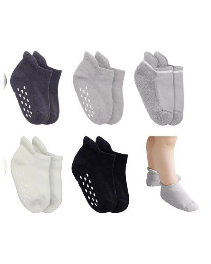 bistyle Sneakersocken (4er Pack) Frottee ABS Babysocken Kurzsocken Plüsch