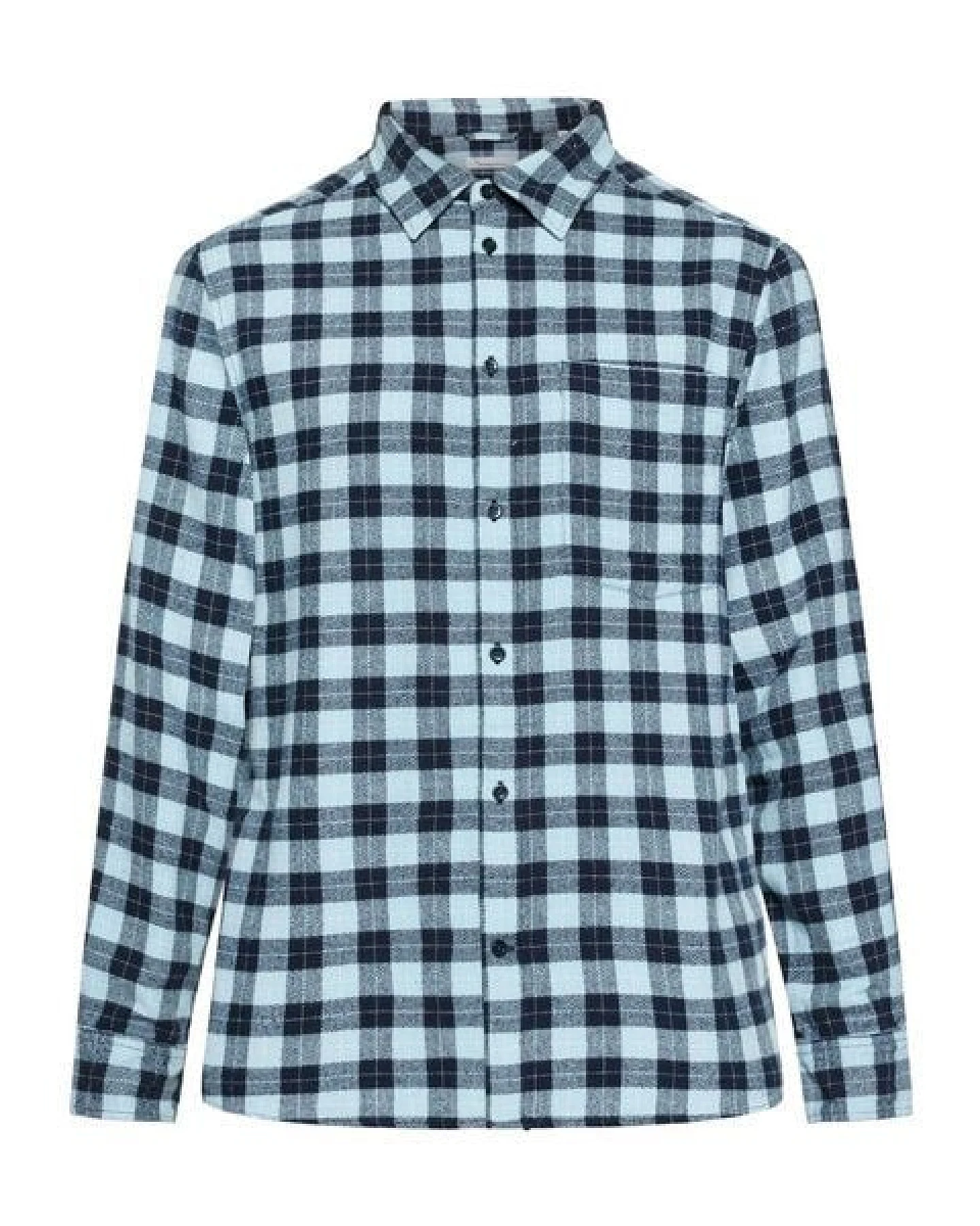 KnowledgeCotton Apparel Kariertes Checked Hemd Loose Fit aus Bio-Baumwolle – Ansicht 4