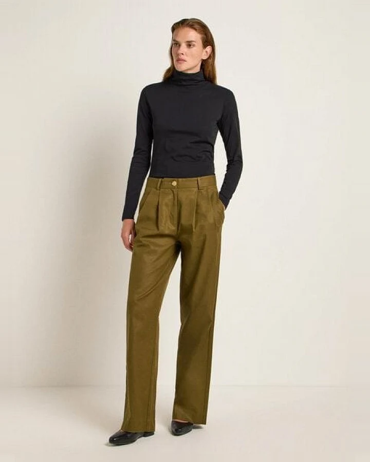 LANIUS Marlenehose aus TENCEL Lyocell und Bio-Baumwolle