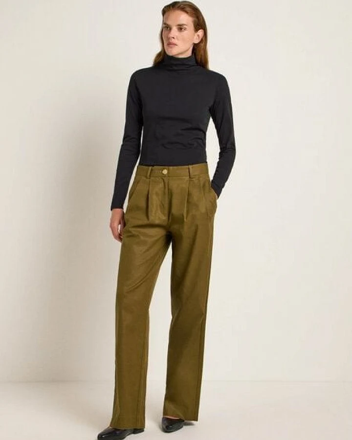 LANIUS Marlenehose aus TENCEL Lyocell und Bio-Baumwolle