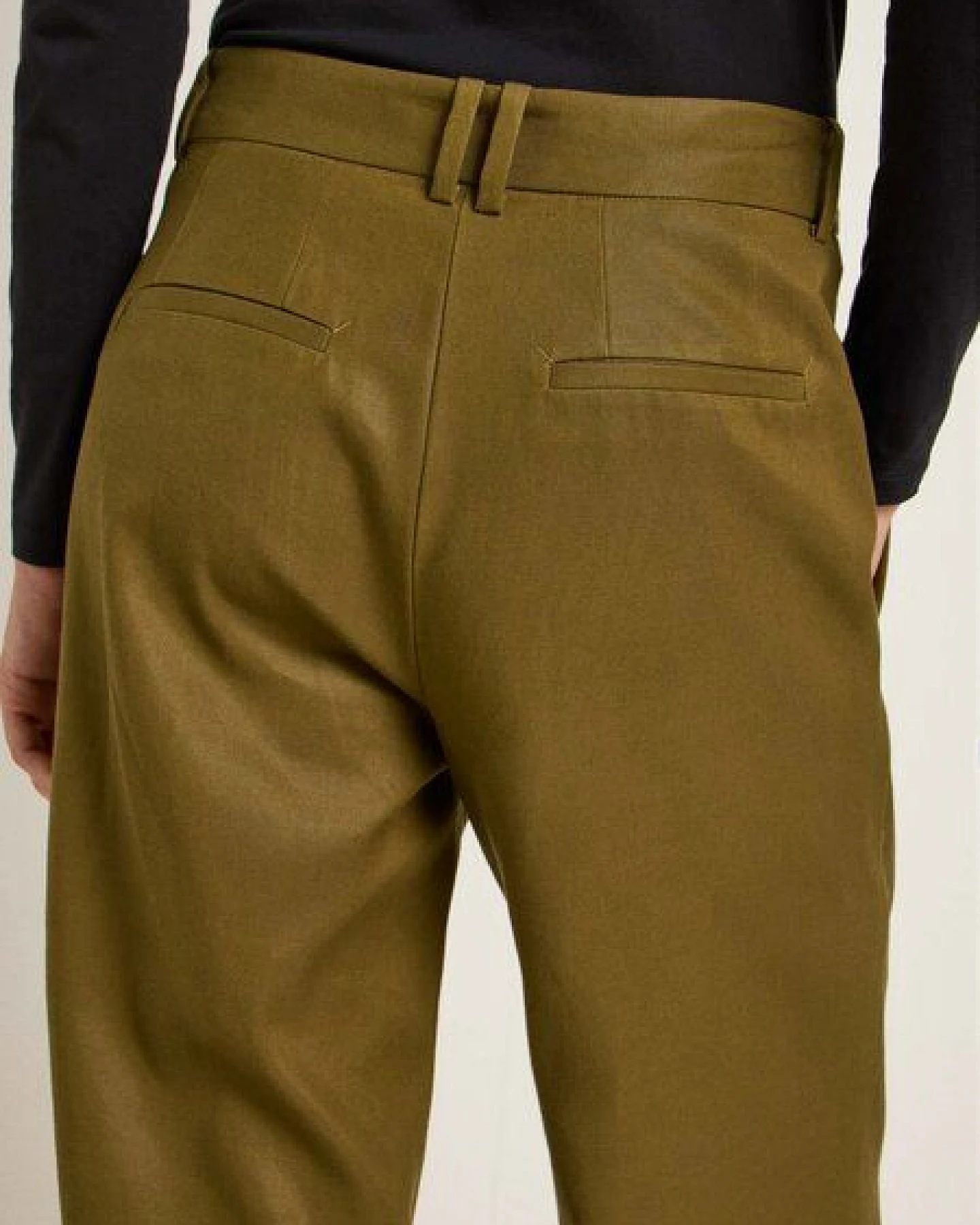 LANIUS Marlenehose aus TENCEL Lyocell und Bio-Baumwolle – Ansicht 4