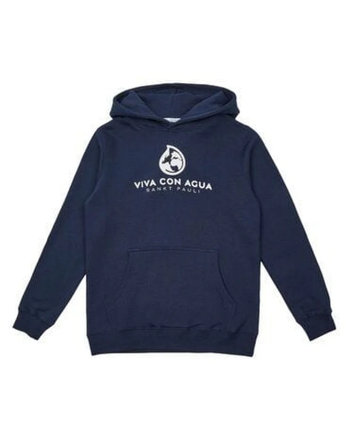 VIVA CON AGUA Kinder Hoodie LAUT Dunkelblau