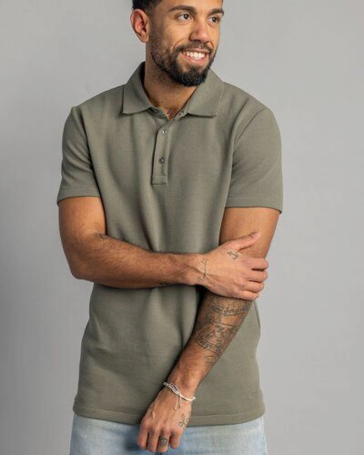 dirts Waffle Piqué Poloshirt – Ansicht 2