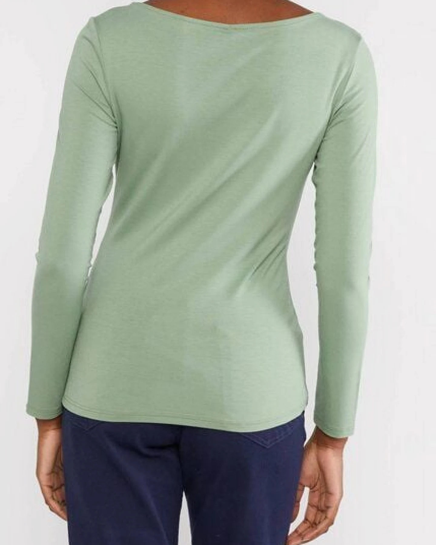 Blutsgeschwister Unifarbenes Longsleeve aus Bio-Baumwolle - Sweet Sailorette – Ansicht 2