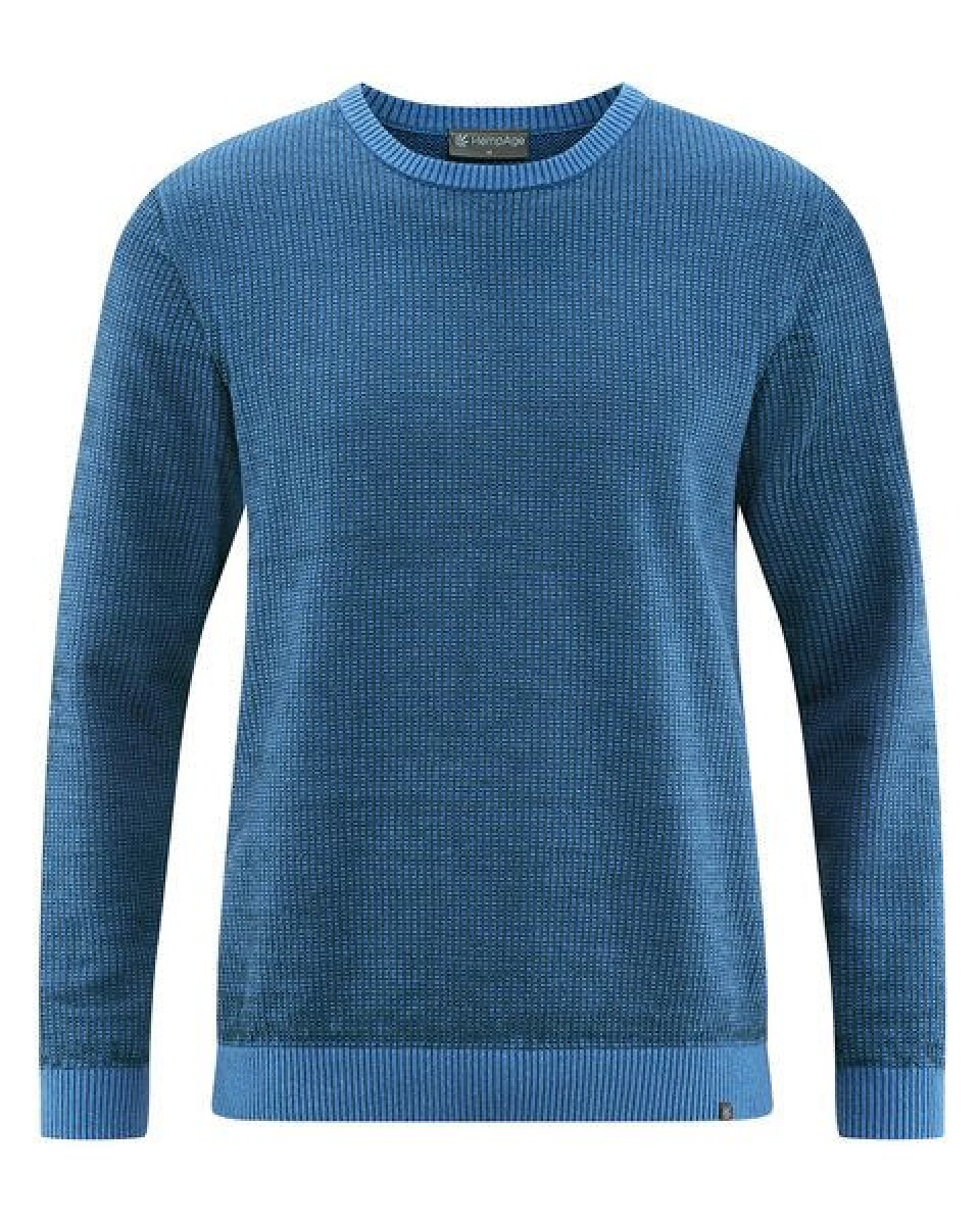 HempAge Herren Strickpullover Rundhalsausschnitt Hanf/Biobaumwolle Normal Fit – Ansicht 2