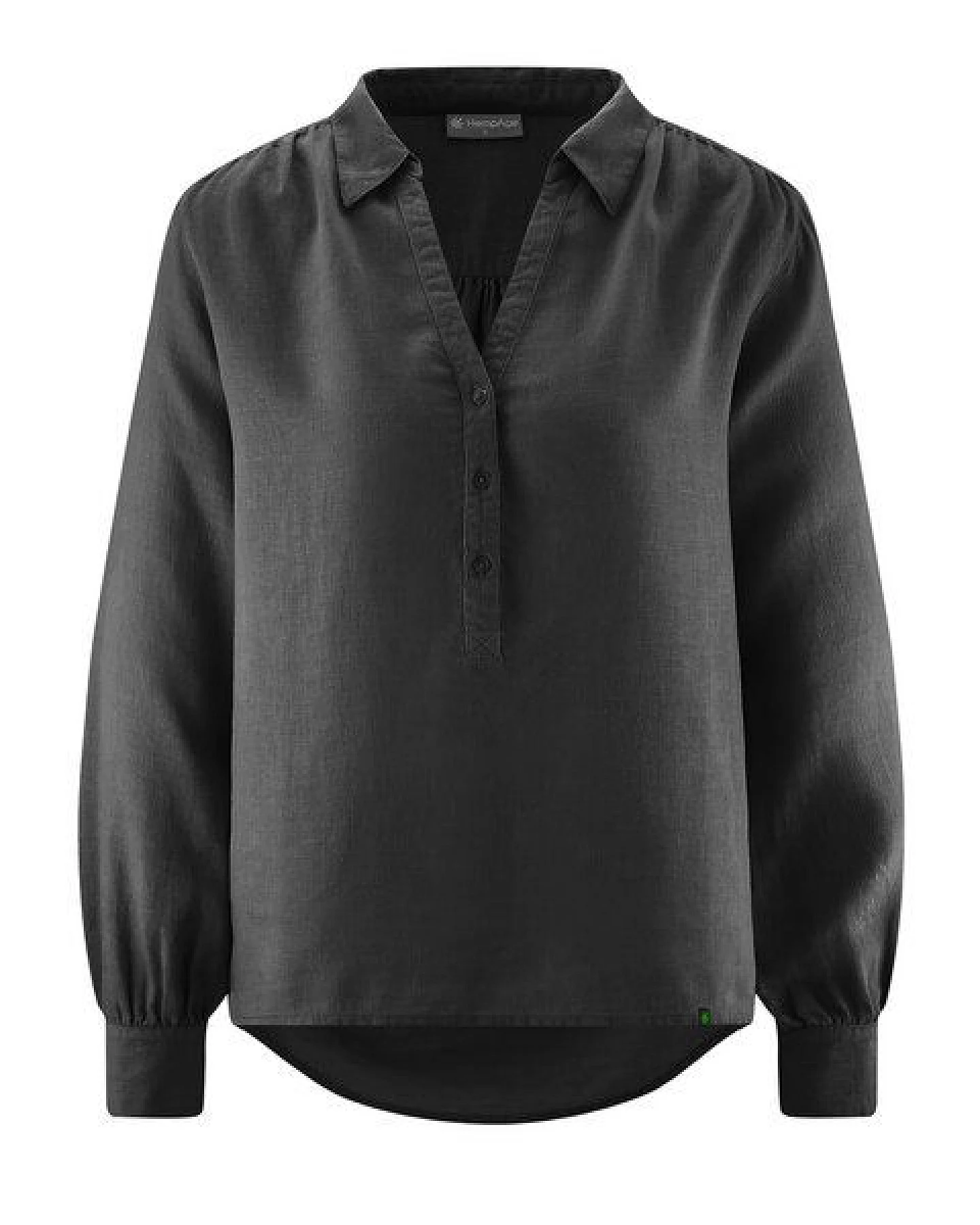 HempAge Damen Schlupfbluse Hanf/Biobaumwolle Normal Fit – Ansicht 2