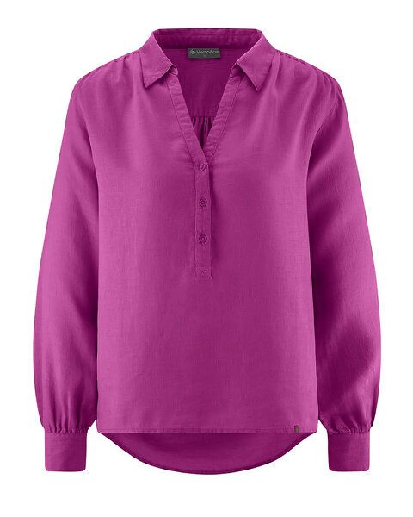 HempAge Damen Schlupfbluse Hanf/Biobaumwolle Normal Fit – Ansicht 2