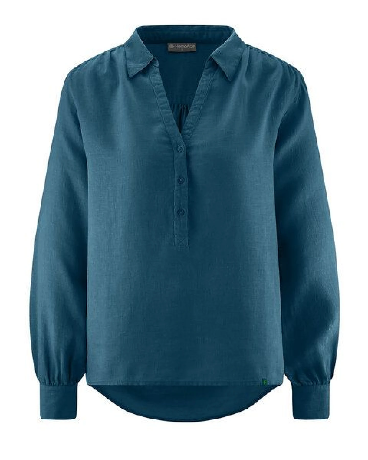 HempAge Damen Schlupfbluse Hanf/Biobaumwolle Normal Fit – Ansicht 2