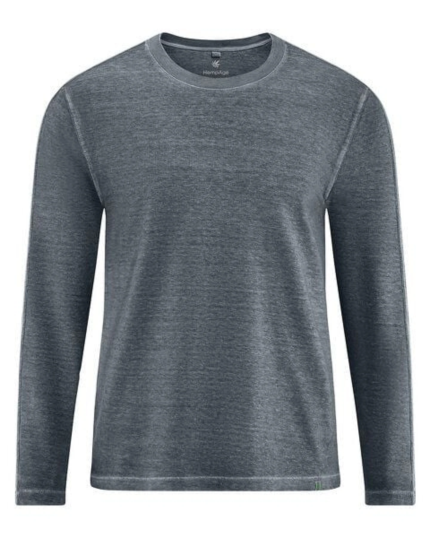 HempAge Herren Langarmshirt Hanf/Biobaumwolle Casual Fit – Ansicht 2