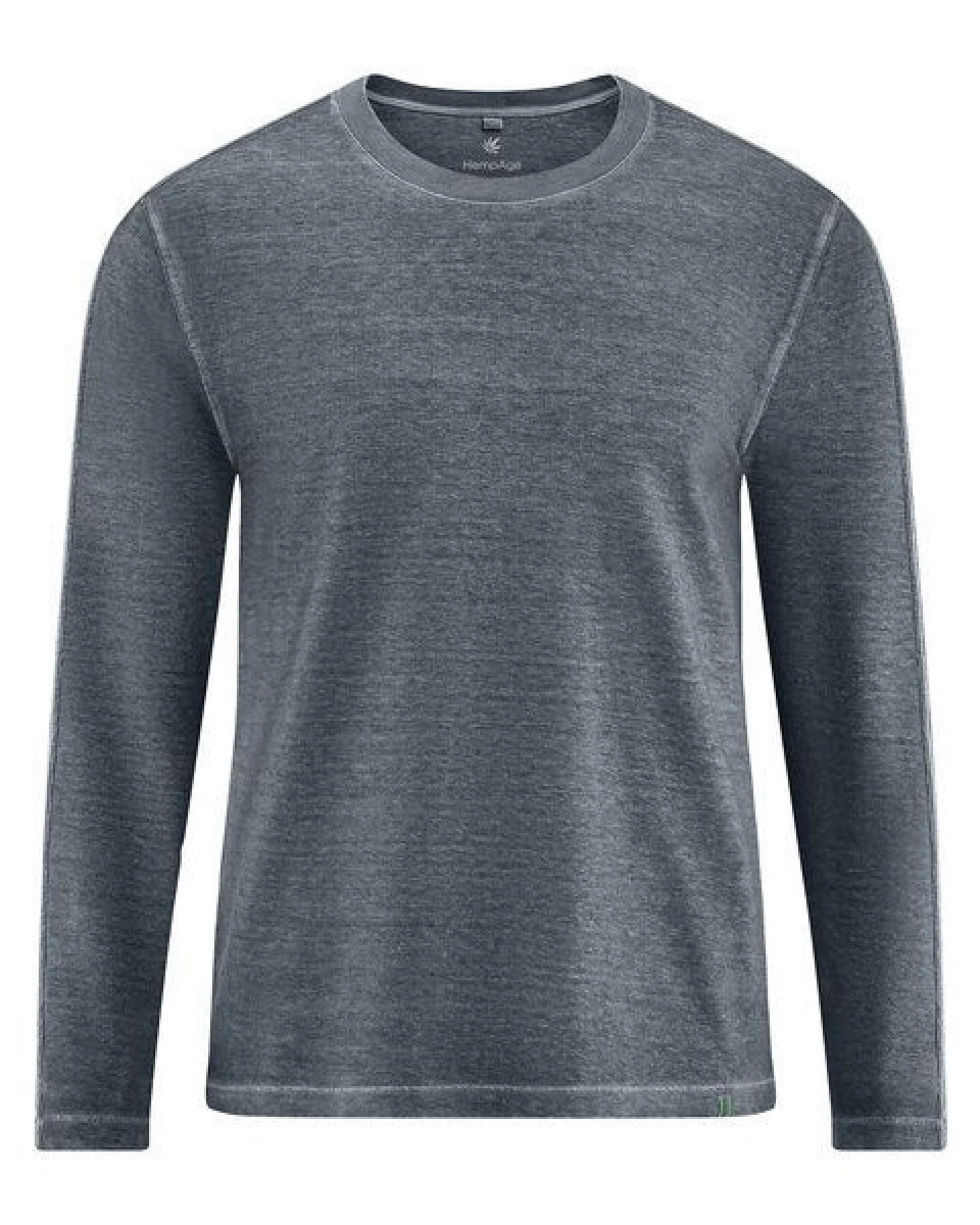 HempAge Herren Langarmshirt Hanf/Biobaumwolle Casual Fit – Ansicht 2
