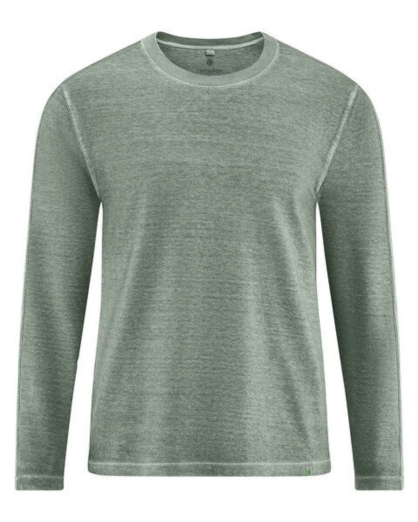 HempAge Herren Langarmshirt Hanf/Biobaumwolle Casual Fit – Ansicht 2