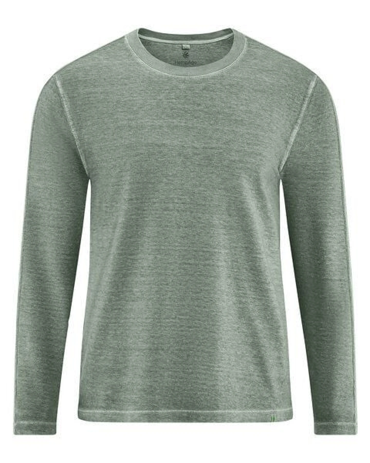 HempAge Herren Langarmshirt Hanf/Biobaumwolle Casual Fit – Ansicht 2