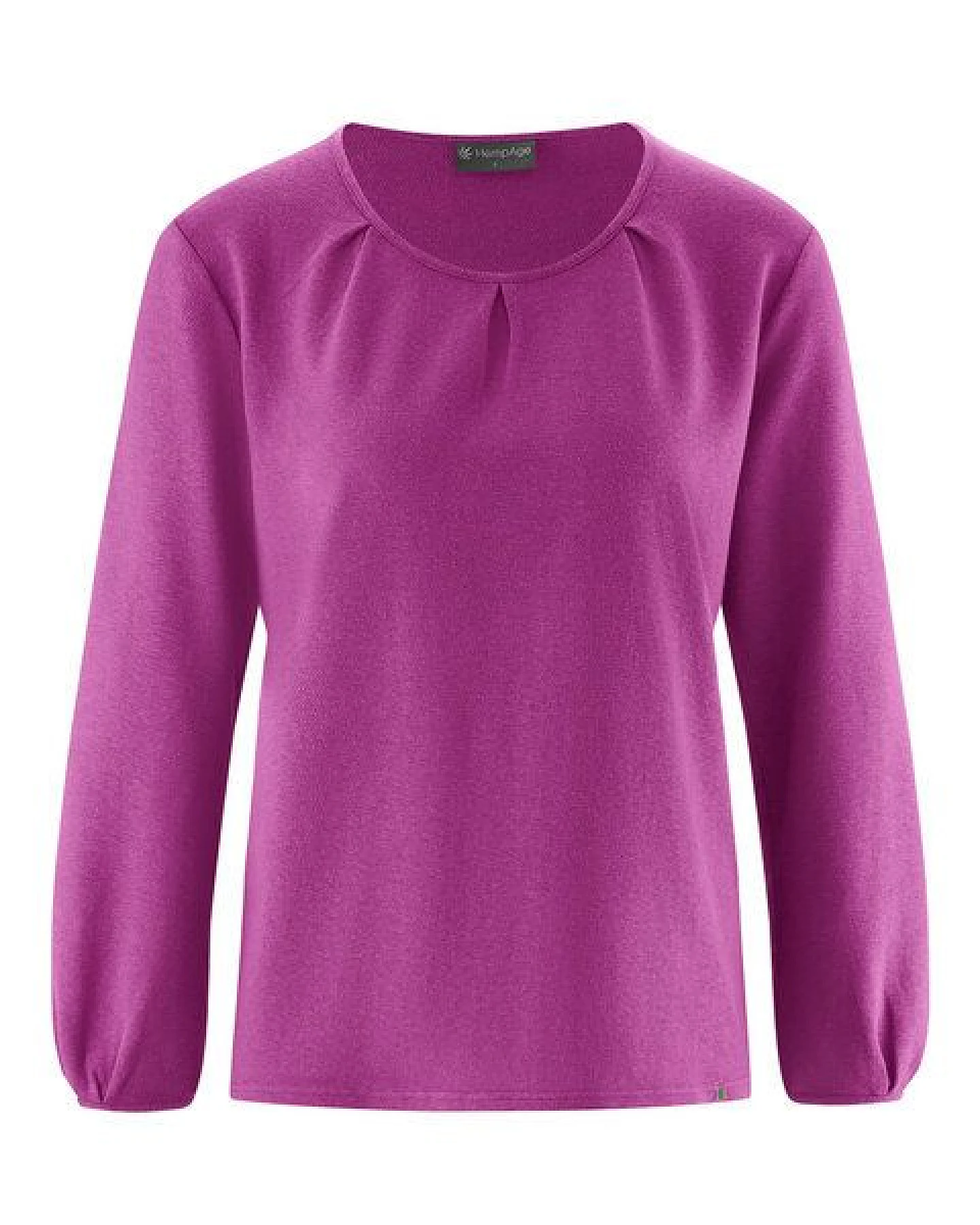 HempAge Damen Jerseybluse aus Hanf/Biobaumwolle – Ansicht 2