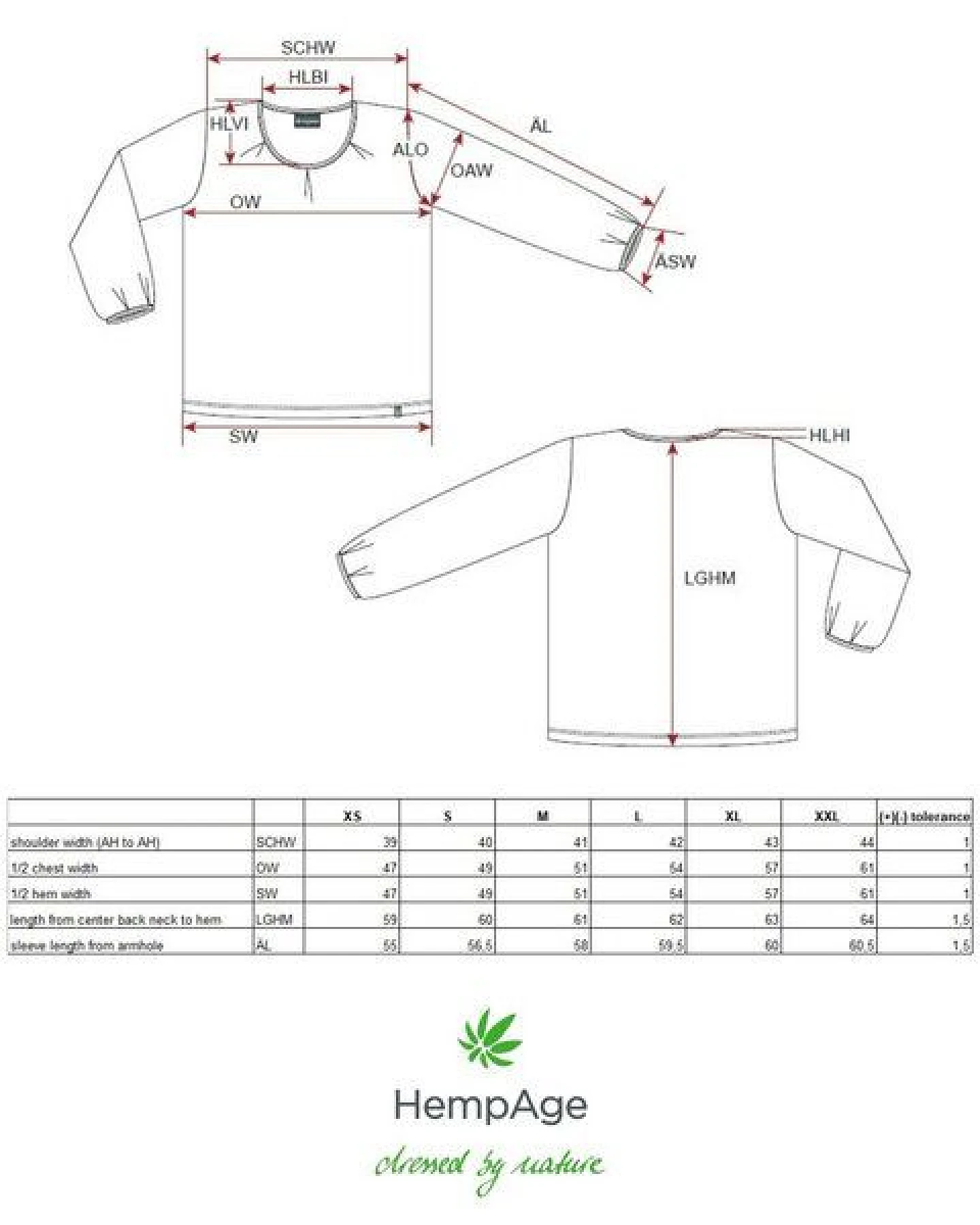 HempAge Damen Jerseybluse aus Hanf/Biobaumwolle – Ansicht 3