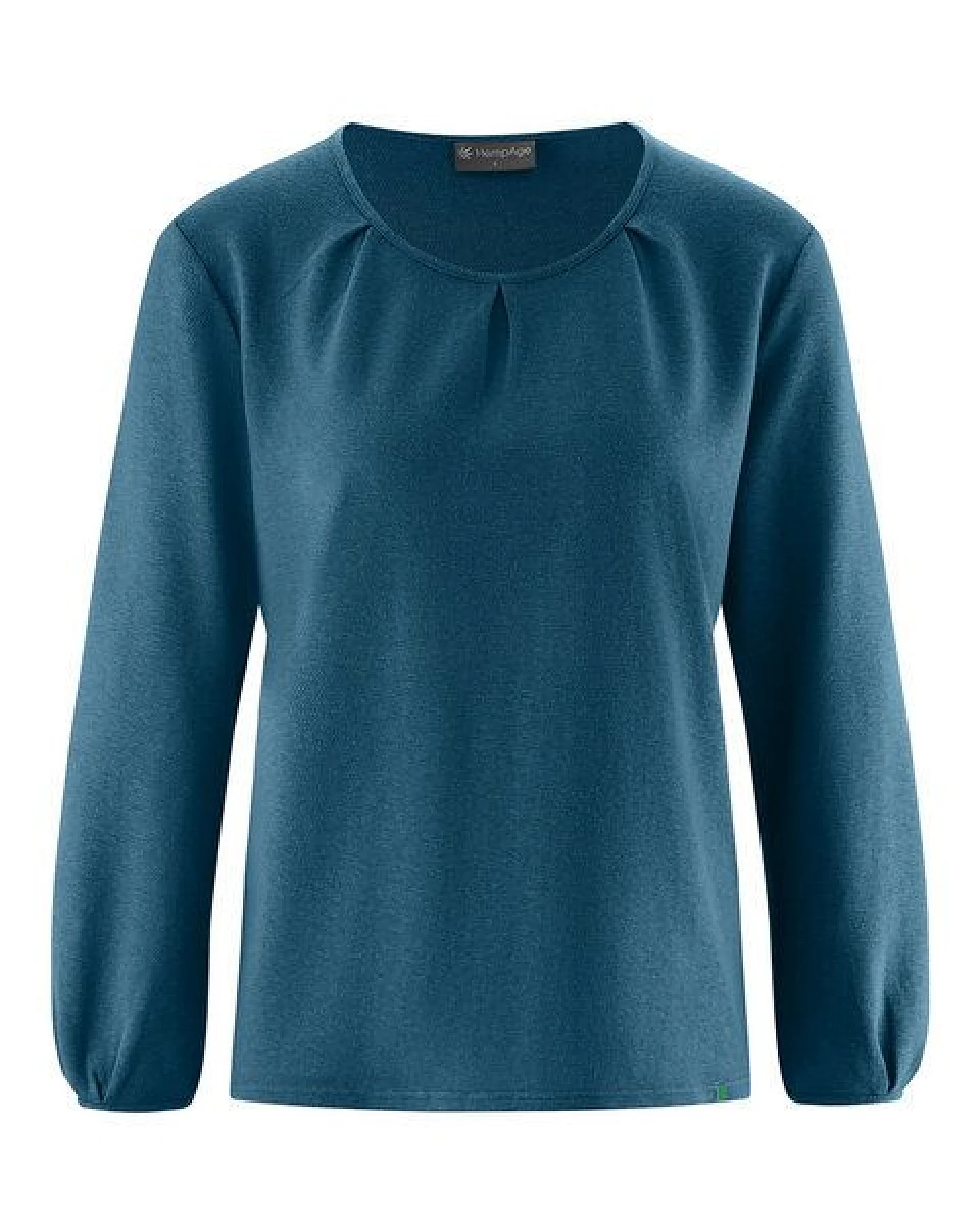 HempAge Damen Jerseybluse aus Hanf/Biobaumwolle – Ansicht 2