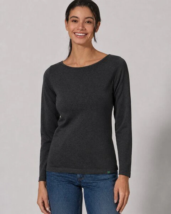 HempAge Damen Longsleeve Hanf/Biobaumwolle