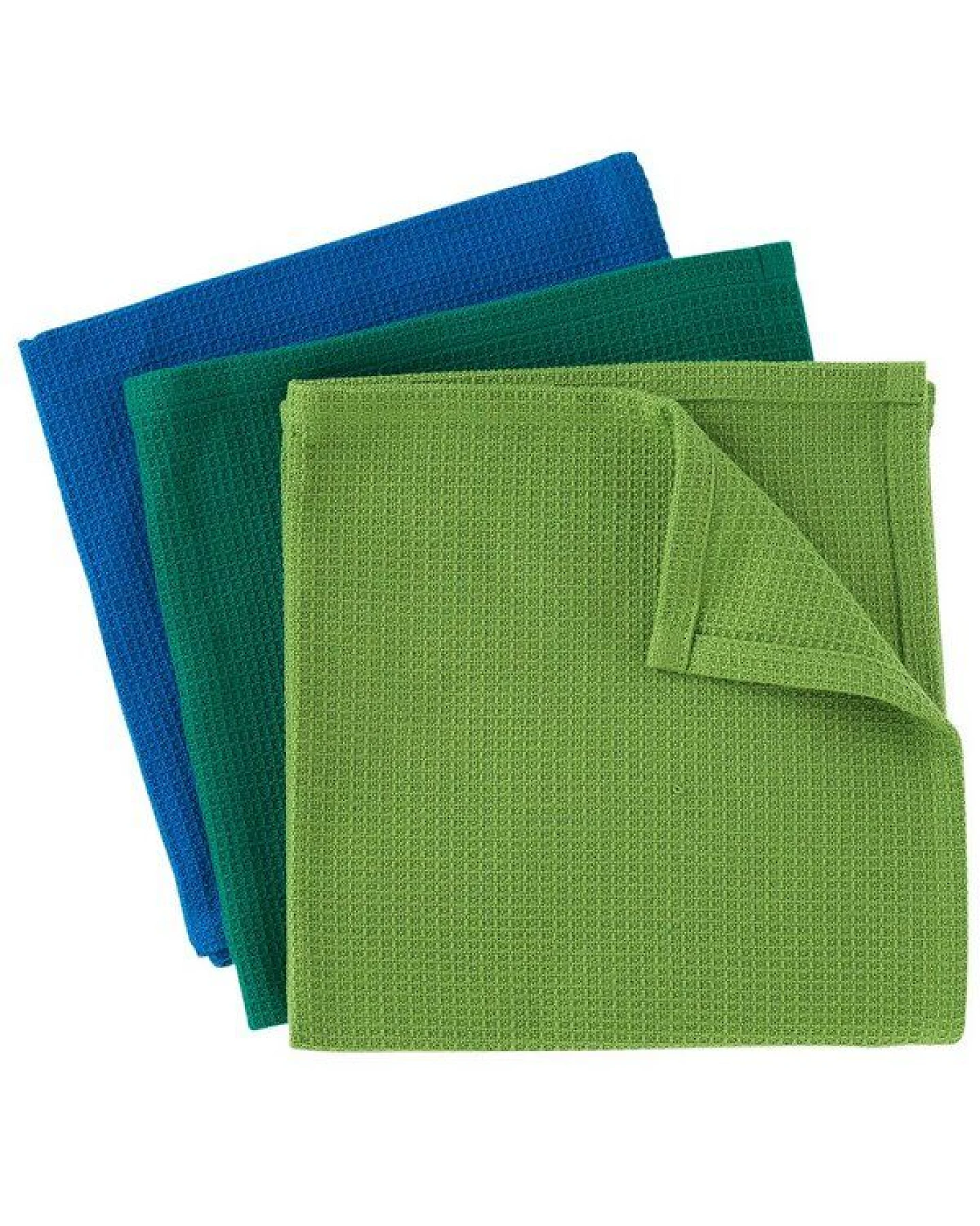 weltPartner 3er-Set Spültücher aus Bio-Baumwolle, 30x30 cm – Ansicht 3