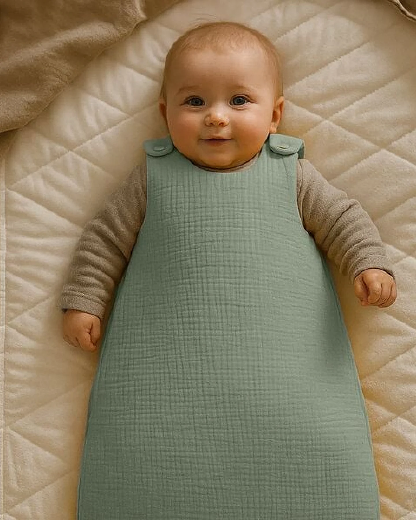 PAPATE Babyschlafsäcke Winter aus Bio-Baumwolle – Ansicht 2