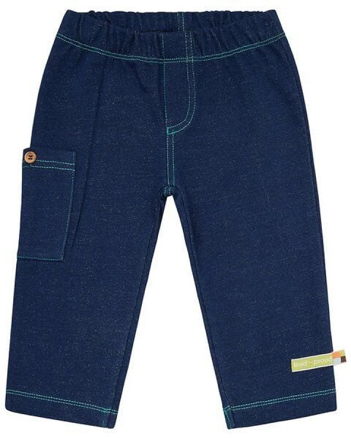 loud + proud Babys & Kinder Hose in Jeans-Optik, GOTS-zertifiziert