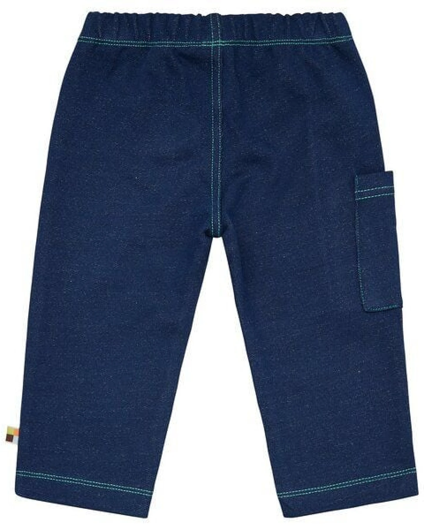 loud + proud Babys & Kinder Hose in Jeans-Optik, GOTS-zertifiziert – Ansicht 2