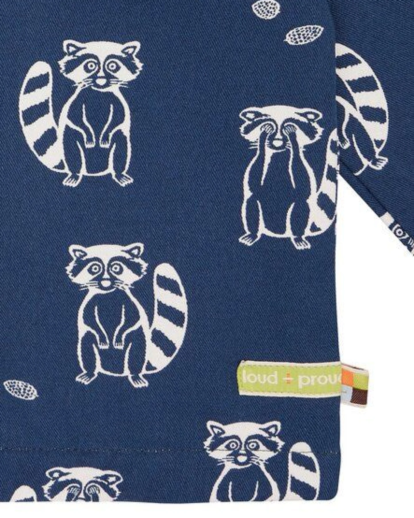loud + proud Babys & Kinder Wasserabweisende Jacke mit Druck, GOTS-zertifiziert – Ansicht 4