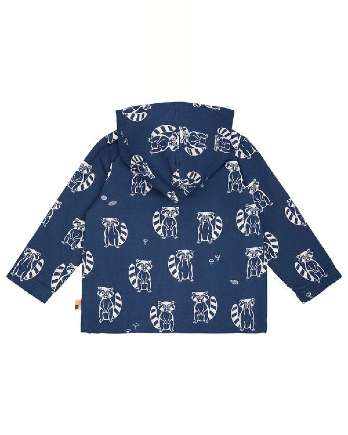 loud + proud Babys & Kinder Wasserabweisende Jacke mit Druck, GOTS-zertifiziert – Ansicht 2