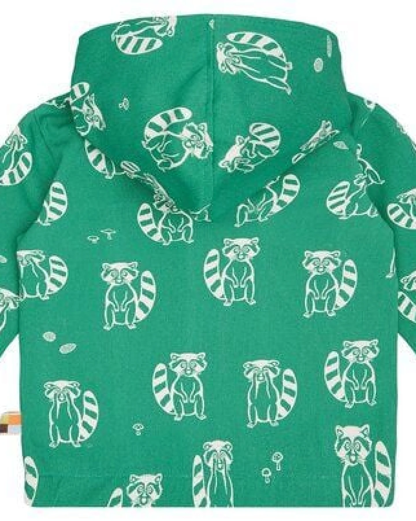 loud + proud Babys & Kinder Wasserabweisende Jacke mit Druck, GOTS-zertifiziert – Ansicht 2
